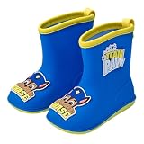 [Paw Patrol] レインブーツ パウパトロール 雨靴 通学 通園 雨の日 人気 ボーイズ キャラクターレインシューズ キッズ 男の子 女の子 防水 長靴 子供ブーツ 滑り止め 幼稚園 (ブルー-デザイン1, 中, 日本の靴のサイズ寸法, キッズ, 数値, 20.0 cm)