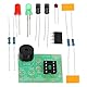 Cabilock 3 Teiliges 555 Elektronik Kit LED Blinkschaltung Elektronik Trainingsplatine 555 Timer Schaltung Timer Training Modul Lernelektronik Platine Übungs Epoxidharz
