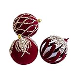 Photo Gallery guaber set 3 affollamenti ornamenti natalizi luccichio perle appesi accessorio a sospensione per le forniture feste decorazione vacanze accento vacanze a casa Photo Gallery guaber set 3 affollamenti ornamenti natalizi luccichio perle appesi accessorio a sospensione per le forniture feste decorazione vacanze accento vacanze a casa