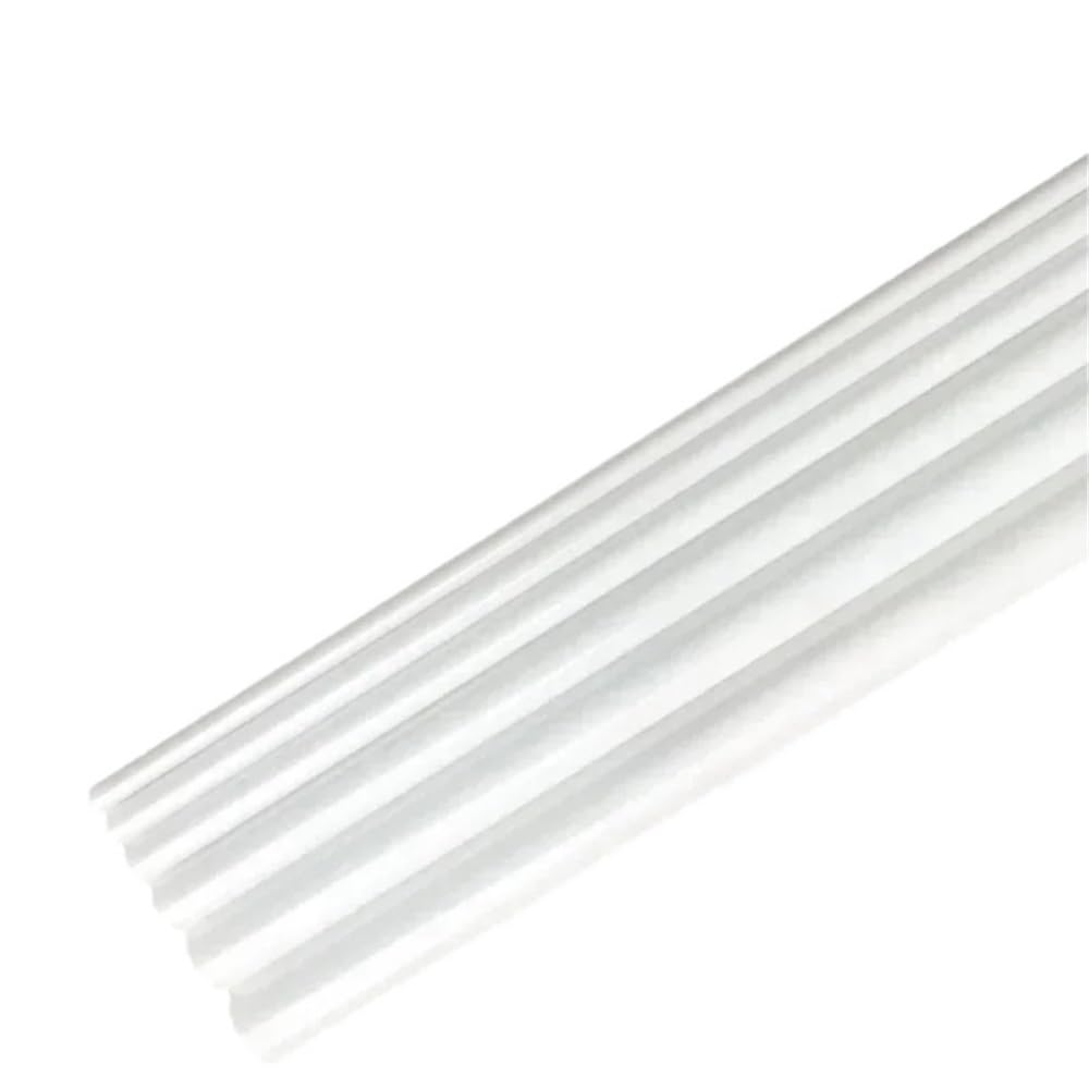 Asta in ceramica a specchio in allumina 5 pezzi, barra di agitazione solida isolata resistente alle alte temperature 6x100mm