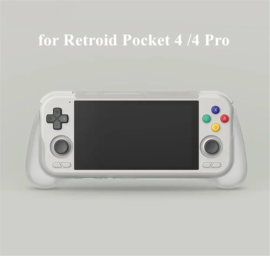 Retroid Pocket 4 Pro ＋純正ケース Amazon.com: for Retroid Pocket 4/4 Pro Grip Case Cover