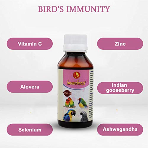 Image of Pet Care International (PCI) ImmuBoost || Provide Essential Vitamins || Healthy Bird Healthcare || 100ml