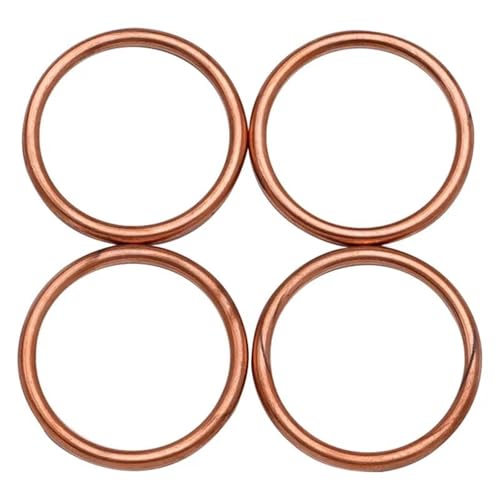 4 juntas de escape para moto DT100 DT175 YZ100 kit de juntas de colector