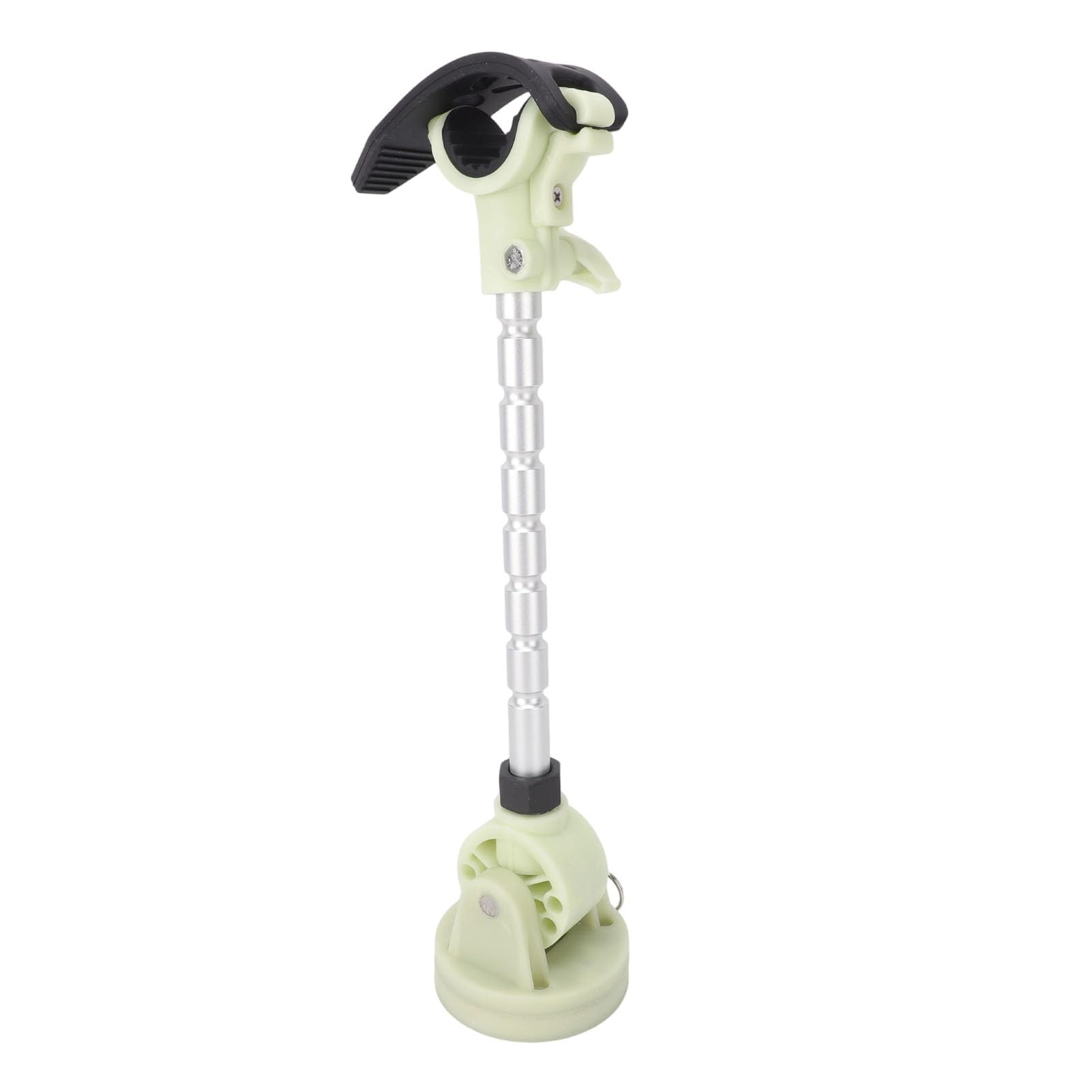 Generic Soporte Estabilizador de Motor Eléctrico para Pesca con Curricán, Soporte Luminoso Ajustable de 7 ángulos, Estabilizador de Varilla de Aluminio con Bloqueo Seguro, Ideal para Barco, Kayak y