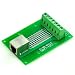 Electronics-Salon RJ11/RJ12 6P6C Right Angle Jack Breakout Board, Terminal Block Connector.