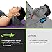 Lumia Wellness Cervical Wedge Pillow - Tension Muscle Relief & Relaxer, Contoured Support for Neck & Shoulder