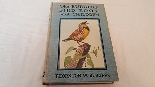 The Burgess Bird Book for Children, B000863A6W Book Cover