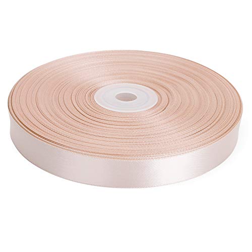 LaRibbons 50 Yards 1" Double Face Satin Ribbon for Craft, Gift Wrapping, Hair