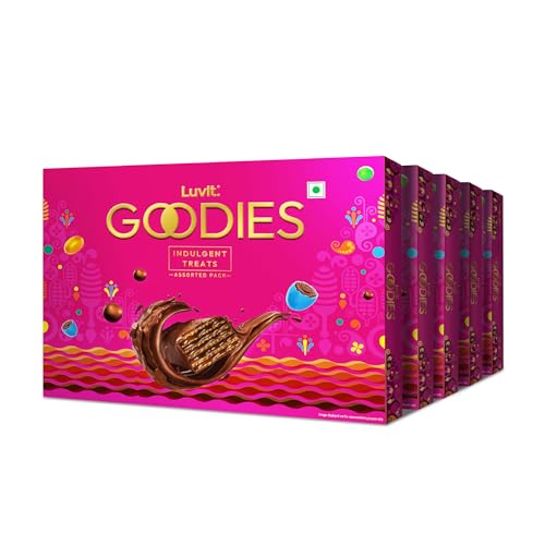 LuvIt Goodies Chocolates Assorted Gift Pack | Premium Chocolate G...