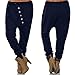 Zilosconcy Pantalones de chándal cagados para Mujer en Cierre de Cordones Hippie...