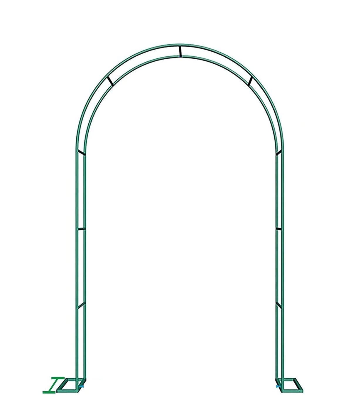 Arche de jardin en métal pliable pergola et treillis pour rosiers
