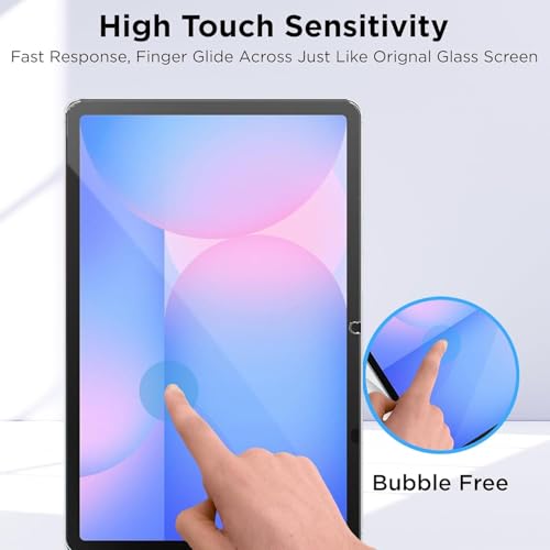 Image of Argus Premium Tempered Glass for Samsung Galaxy Tab S9 FE /S10 FE / S9 / S8 /S7 10.9 inch Screen Protector Guard for Samsung Tablet - Pack of 1
