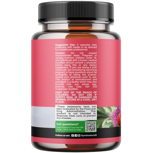 Complete Herbal Menopause Supplement for Women - Female Hormone Balance Capsules for Night Sweats Hot Flashes & Mood Swings with Dong Quai, Chaste Berry & Black Cohosh Root - 60 Count - Image 3