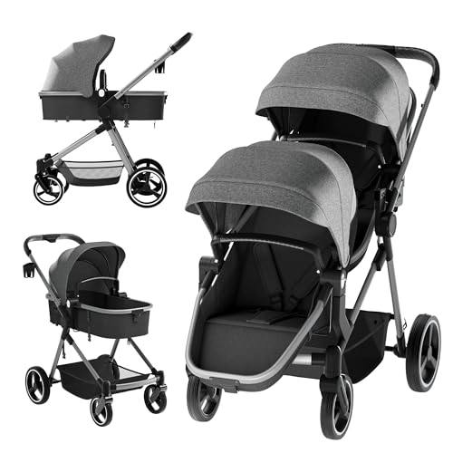 Reversible Seat Twin Stroller