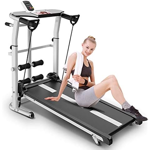 Treadmill Mechanical Treadmill Foldable Portable Walking Running Fitness Noiseless Ultra Thin And Silent Sturdy Durable Space Saving For Office And Home Fitness B Cover