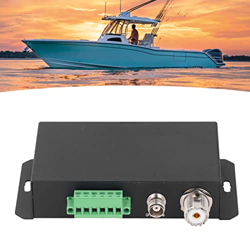 Receptor HAR‑100 AIS Dual Channel 10 a 35V DC 38400 BPS Receptor GPS sensível e preciso para barco