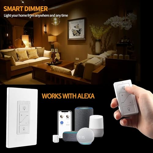 Humpptom HM-DIMMER-1P Hummptom Dimmer Switch With Remote Control, Dimmer Light Switch thumb #1