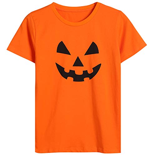Halloween Pumpkin Kids Boys' Short Sleeve T-Shirt