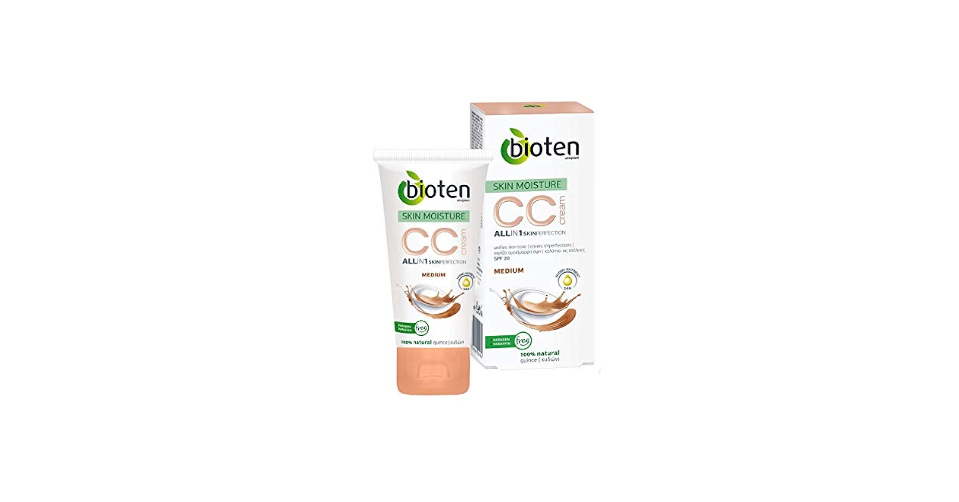 Amazon.com: Bioten Elmiplant Skin Moisture CC Cream Medium