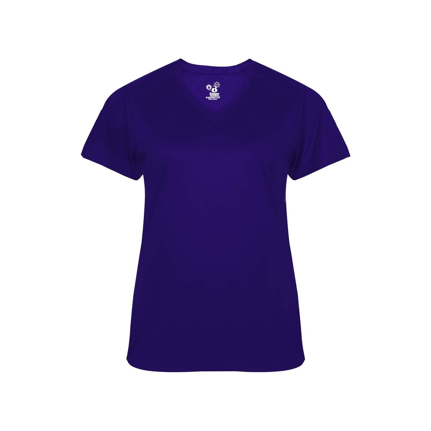 Badger Sports Ultimate Ladies' V-Neck Tee Purple X-Large