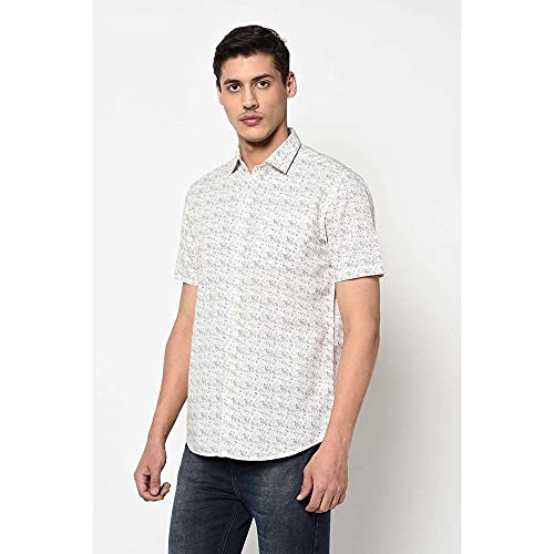 Image of blackberrys Mens Slim Fit Printed Shirt (A205480W1MS20FL-P)