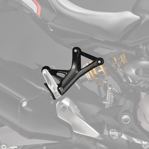 Repose-pieds passager Ducati Monster 1200 821 support noir moto