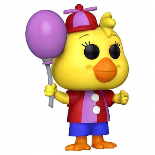 Funko Pop! Games: Five Nights at Freddy's (FNAF) SB - Balloon Chica The Chicken - Figurine en Vinyle à Collectionner - Idée de Cadeau - Produits Officiels