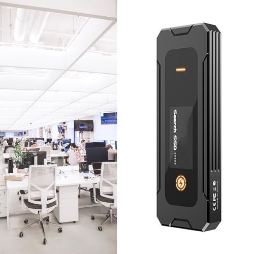 Carcasa SSD 10 Gbps DualProtocol USB 3.1 caja externa para transmision de datos 5