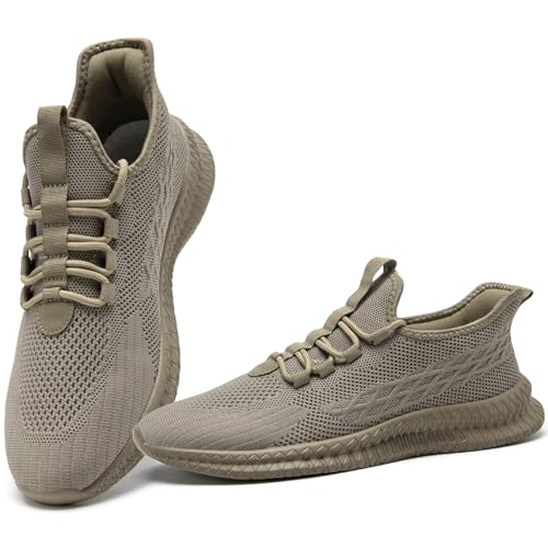 Womens Slip On Running Shoes Breathable Mesh Sneakers for Women Non Slip Lightweight Walking Shoes Gym Workout Casual Sports