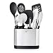 OXO Good Grips 10-Piece Everyday Kitchen Tool Set, Stainless Steel