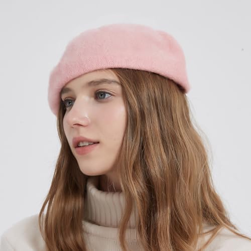 2 piezas de boina de lana para mujer miniatura 3
