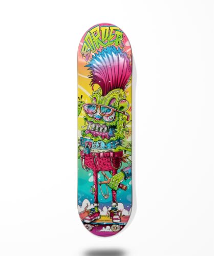 Border monopatín Skate Skateboard Deck Tabla - Monster Punk 8.5