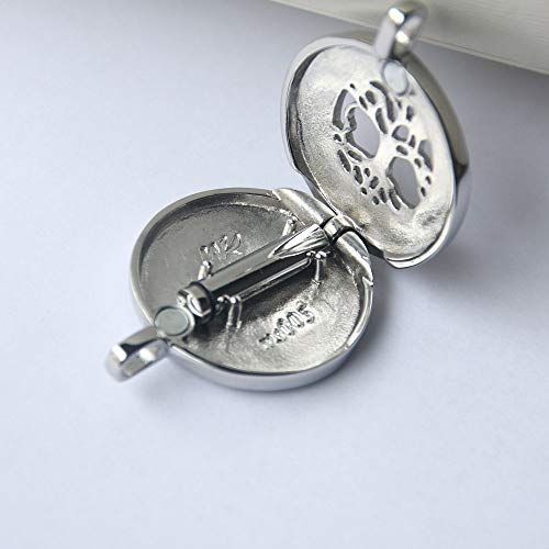 weikui Celtic Tree of Life Urn Necklace for Ashes - Cremation Jewelry Memorial Keepsake Pendant,Mother’s Day Keepsake for Dad Sister Grandma Daughter Mom - Funnel Kit Included3