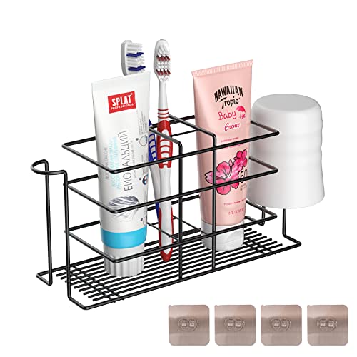 Support de rangement mural en acier inoxydable pour brosse à dents, brosse à dents, brosse à dents, brosse à dents, peigne, salle de bain, cuisine Cover