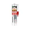 Pattex Sigillante Silicone SL620 Serramenti ed Edilizia, Sigillante Neutro a Basso Modulo, Elastico, Resiste alle Muffe, agli Agenti Atmosferici, ad Acidi e Basi Diluiti, Cartuccia da 300ml