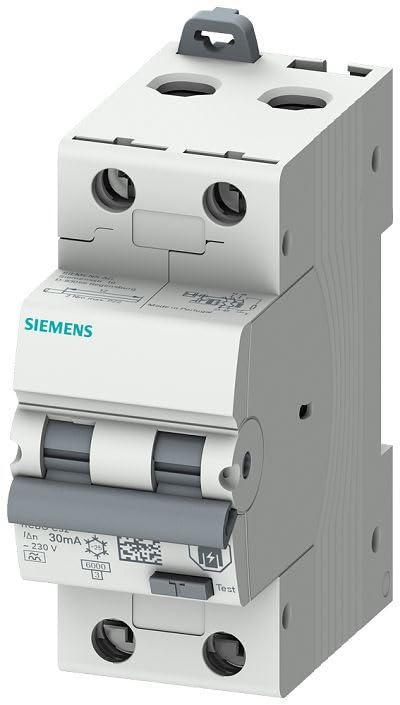 Siemens 5SU13266FP10 FI wyłącznik automatyczny/wyłącznik nadprądowy rozmiar bezpiecznika = 2 2-biegunowy 10 A 0,03 A
