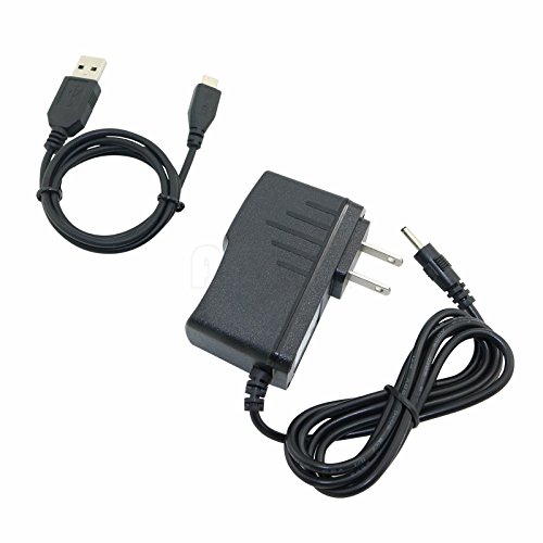 AC/DC Wall Charger Power Adapter + USB Cord For RCA Cambio W1013 DK Tablet PC