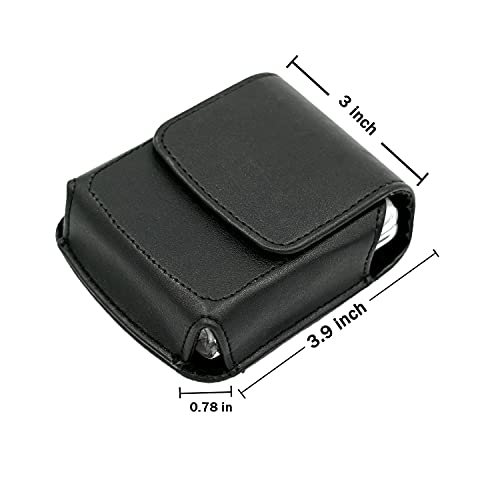Mopaclle Phone Holster For Samsung Galaxy Z Flip 5 Z Flip 4 Z Flip 3 5G Z Flip 5G Galaxy Z Flip, Motorola Razr (2019) Motorola Razr 5G Leather 360 Swivel Belt Clip Case Cell Phone Belt Holder Pouch thumb #4