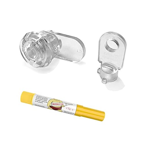 Gordon Glass Acrylic Cam Lock for Swinging Showcase Doors