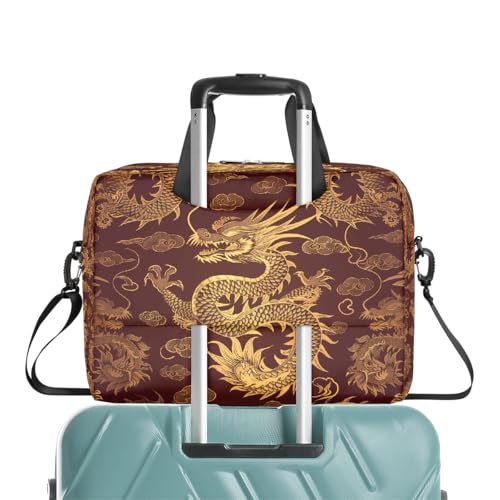 Bolso para portátil con diseño de dragón chino miniatura 6