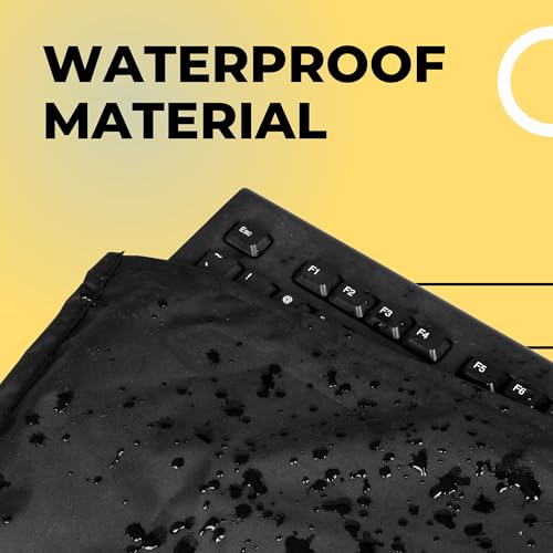 Image of Keyboard Dust Cover Sleeve Bag for Universal Keyboard - Productive Case for Wireless /Wire Computer /Gaming PC Keyboard's Compatible with Razer /Das /Havit /Apple