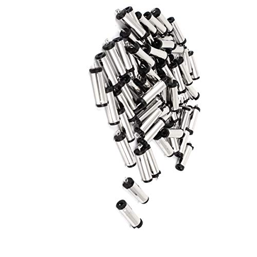 Conector macho de alimentación DC 5.5x2.1mm, 100 pcs miniatura 1