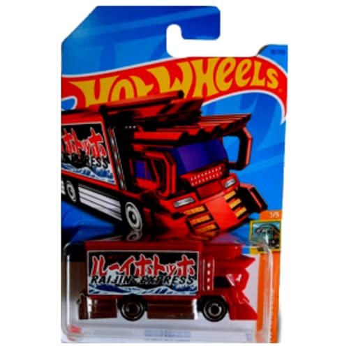 Hot Wheels Raijin Express, HW Haulers 1/5 Treasure Hunts miniatura 5