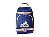 adidas Excel Insulated Lunch Bag, Mystery Ink Jersey/Mystery Ink Blue/Clear Orange, One Size
