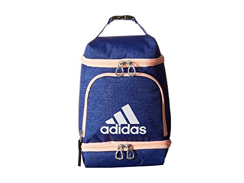 adidas Excel Insulated Lunch Bag, Mystery Ink Jersey/Mystery Ink Blue/Clear Orange, One Size