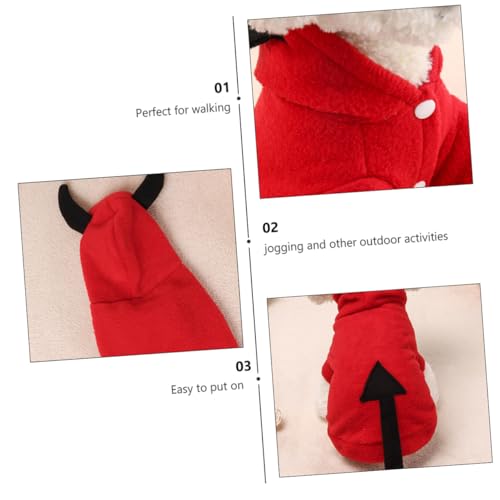Disfraz de Diablo para Perros Abaodam Talla S miniatura 4
