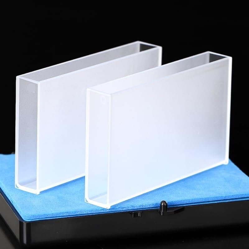 Cubeta de cuarzo estándar de 70 mm: celda de cuarzo de alta precisión for espectrofotometría UV-Visible, volumen de 24,5 ml | Glue bonding process