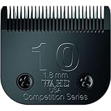 Wahl Professional Animal 10 Medium Ultimate Competition Series Detachable Blade with 1/16-Inch Cut Length (2358-500)