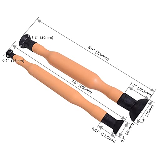 Alltooetools SF0226 Double Ended Grip Valve Grinding Lapping Stick Tool Set 5/8 Inch 13/16 Inch 1-1/8 Inch 1-3/8 Inch thumb #3