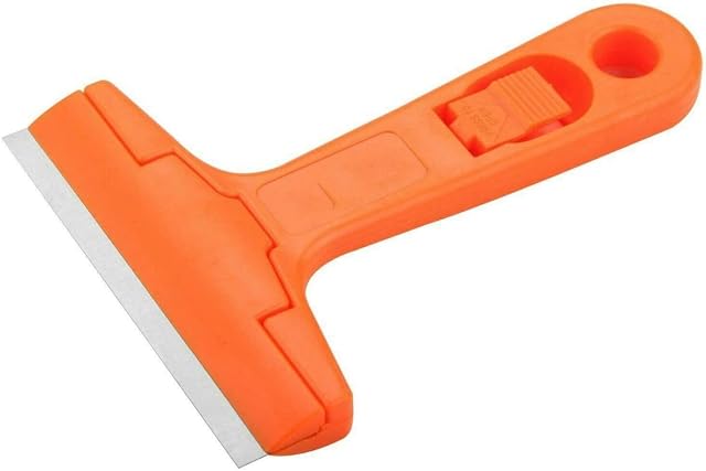 TOOLSTEK WOKIN Glass Ceramic Hob Scraper Cleaner, Tile Paint Stickers Labels Glue Remover, Window Scraper Hand Tools Scraping